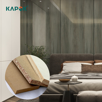 Panneau de plafond en pvc contreplaqué mélaminé en kapok haut de gamme