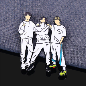 Nhà Máy Tùy Chỉnh Ve Áo Phù Hiệu Pin Nhãn Thiết Kế Riêng Của Bạn Logo Thủ Công Kim Loại Tùy Chỉnh Mềm Cứng Men <span class=keywords><strong>Pins</strong></span> - Product Image 6