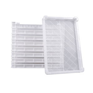 Fabrication 600x800x75mm <span class=keywords><strong>Plateau</strong></span> <span class=keywords><strong>de</strong></span> lyophilisation <span class=keywords><strong>de</strong></span> fruits <span class=keywords><strong>de</strong></span> <span class=keywords><strong>mer</strong></span> en plastique HDPE <span class=keywords><strong>de</strong></span> qualité alimentaire avec compartiments Prix bon marché - Product Image 5