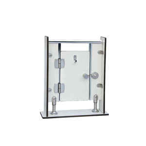 Accessoires pour cloisons de toilettes publiques, ensemble de lavage des mains en acier inoxydable 304, design minimaliste, installation facile, usage général - Product Image 3