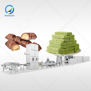 Máquina para hacer galletas <span class=keywords><strong>de</strong></span> oblea OCEAN, línea <span class=keywords><strong>de</strong></span> producción <span class=keywords><strong>de</strong></span> obleas <span class=keywords><strong>de</strong></span> Chocolate, máquina para hacer galletas <span class=keywords><strong>de</strong></span> oblea <span class=keywords><strong>de</strong></span> comunión - Product Image 1