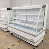 Réfrigérateur Vitrine Multi-Niveaux pour Boissons – Idéal pour l'Affichage Commercial en Magasin