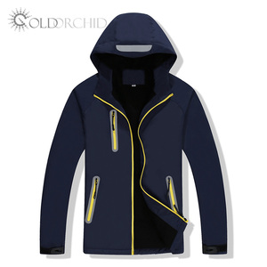 Wholesale Lightweight Walking <strong>Red</strong> <strong>Waterproof</strong> Mens Softshell Custom Hiking <strong>Jacket</strong> - Product Image 4