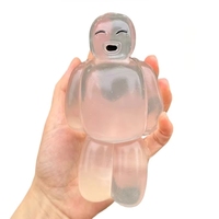 Se Busca Agente: Sin Presión de Inventario, Lindo Robot de Gelatina Transparente, Blandito, Súper Suave, de Rebote Lento, con Sensación de Agua, de Dibujos Animados