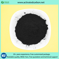 900 mg/g 200mesh charbon actif en poudre pour le traitement de l'eau