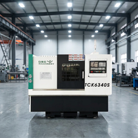 Tour CNC à banc incliné TCK6340 avec commande GSK 380V, centre de tournage automatique haute vitesse de précision pour pièces en acier