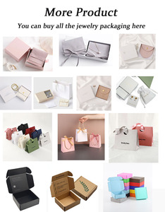 Biểu Tượng Tùy Chỉnh Thiết Kế Sang Trọng Vuông Giấy Cuốn Sách Từ Hình Vòng Cổ Lưu Trữ Quà Tặng Đồ Trang Sức Bao Bì Hộp Với Ribbon - Product Image 6