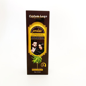 Tintura de Cabelo DIY Sem Mistura |   Fórmula Vegana | Sem Amônia | Cobertura Cinza | <span class=keywords><strong>Henna</strong></span> |   Preto | Aplicador Sem Bagunça | Versão Personalizada OEM/ODM - Product Image 4