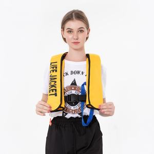 Chaleco Salvavidas Inflable Automático y Manual de 150N para Deportes Acuáticos, Pesca Marina y Rescate - Product Image 2