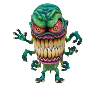 Figurine de collection 15 cm en résine, peinte à la main, écologique, style Rat Fink, symbole de la culture old school, pour la décoration de voiture et la collection d'anime - Product Image 1