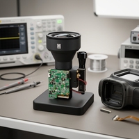 Module télémètre laser 1535 nm, 3000 m, sans danger pour les yeux, UART TTL, capteur de mesure de distance 1-10 Hz
