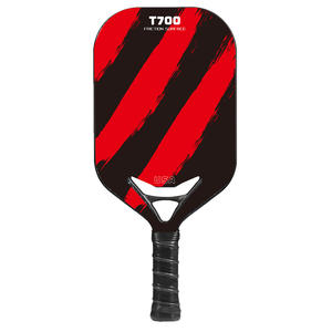 Raket pilih serat karbon T700 terintegrasi padat panas Tanpa Batas dengan dua lubang wajah tersenyum dan lapisan sandblast - Product Image 5