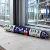 Scellant structurel pour murs-rideaux en verre et en métal