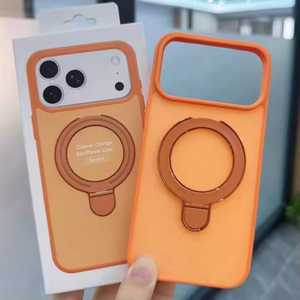 Funda a Prueba de Golpes con Soporte Híbrido para Teléfono Huawei P20 P30 <span class=keywords><strong>Lite</strong></span> <span class=keywords><strong>P40</strong></span> P50 P60 Pro, Anillo de Soporte de 360 Grados, Cubierta Magnética Mate - Product Image 2