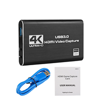 Boîtier d'enregistrement et diffusion en streaming, HDMI 1080P, Full HD, carte d'acquisition pour jeux vidéo en direct, usb 3.0, 4K, ABS