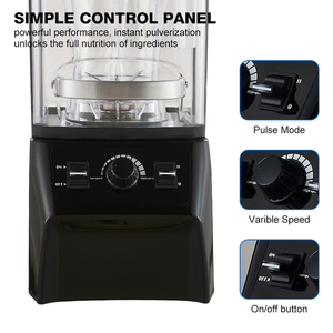 Nuovo Frullatore Commerciale Professionale NSF per Bar, Negozi di Tè e Smoothie, 1.5L 2L 1500W 2200W, Insonorizzato e Resistente - Product Image 2