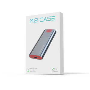 2 In 1 Ssd durumda Usb 3.1 tip C kılıf De Ssd Pcie 2 In 1 Rgb <span class=keywords><strong>M</strong></span>.2 Ssd Usb C harici muhafaza - Product Image 3