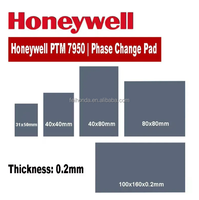 Honeywell PTM7950 8.5W/mk tampon de changement de phase conducteur thermique pour ordinateur portable CPU/GPU 40x40mm utilisation haute température