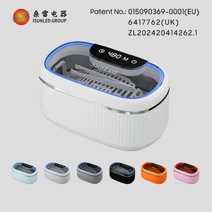 35 watts 0.55 <span class=keywords><strong>litres</strong></span> <span class=keywords><strong>nettoyeur</strong></span> à ultrasons domestique électrique avec fonction de dégazage - Product Image 6