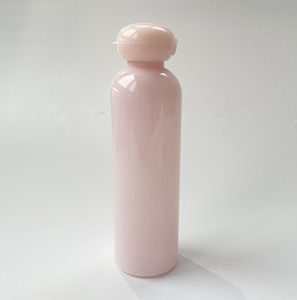 20/410 24/410 White and Pink Plastic Flip Top Cap Snap Top Dispensing Caps Closure for Plastic Cosmetic Bottles - Product Image 2
