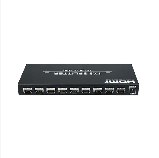 New Design Support OEM Ultra HDMI Multi Viewer HD  8 Port 1 Support 4K 30HZ 1x8 HDMI Splitter for Computer