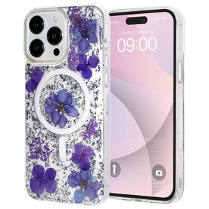 Coque époxy magnétique de luxe pour iPhone 15 Pro Max 14 13 12-Couverture de téléphone portable haut de gamme - Product Image 3