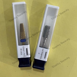 Acrylic container Nail Khoan bits hộp chủ đánh bóng Đầu hiển thị lưu trữ trường hợp - Product Image 2