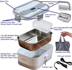 Lonchera Térmica al por Mayor para Niños, Escuela, Oficina y Cocina, con Función de Calentamiento y Conservación del Calor - Product Image 2