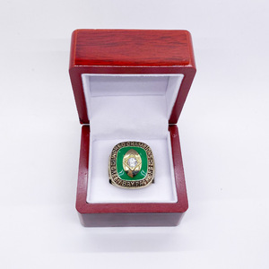 แหวนแชมป์กรีนเบย์แพคเกอร์ส ปี 1965 NFL ซูเปอร์โบวล์ แชมป์โลก เครื่องประดับสำหรับทุกเพศ ทำจากโลหะผสมชุบ - Product Image 4