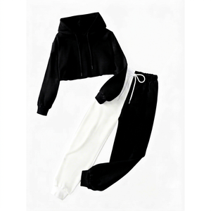 Conjunto Deportivo de Dos Piezas para Mujer, al por Mayor, OEM, ODM, con Logotipo Personalizado, Ropa Deportiva Informal de Moda, Fabricante y Proveedor - Product Image 1