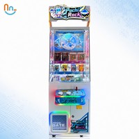 Joy2fun Machine à griffes de jeu d'arcade à monnayeur, personnalisée OEM, avec jeu de billes colorées tournantes en métal et système de récompense par grue
