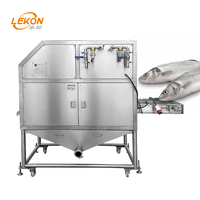 Machine de traitement des produits de la pêche, écailleur de poisson à haute pression, détartreur à eau pour saumon et tilapia