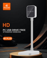Untuk Kisonli HD D1 4K+ Sensor CMOS Auto Fokus 30 FPS Antarmuka USB Kamera Web Konferensi Video PC/Desktop Tersedia di Stok