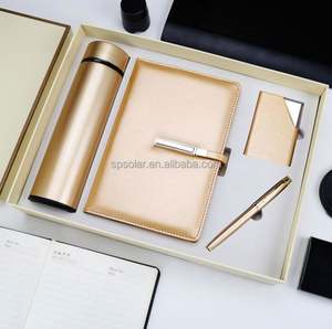 Agenda 2019 con Cubierta de Cuero y Logotipo de la Empresa, Set de Regalo de Diario, Cuaderno Personalizado con Cubierta de Cuero, Set de Regalo de Diario y Cuaderno - Product Image 2