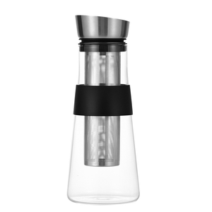 Cafetière Cold Brew et <span class=keywords><strong>carafe</strong></span> en <span class=keywords><strong>verre</strong></span> pour infuseur de thé avec filtre en maille réutilisable pour la maison ou le bureau - Product Image 5