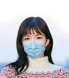 Xiaotu قناع وجه للاستعمال مرة واحدة مريح 3 طبقات قماش غير منسوج تنفس مضاد للغبار جهاز تنفس - Product Image 2