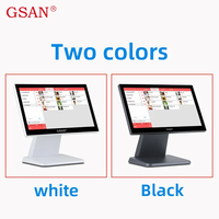 Vente en gros 15.6 pouces écran tactile Pos Machine tout-en-un système de point de vente de bureau PC Windows caisse enregistreuse pour les petites entreprises