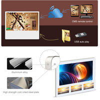 Dual Screen Indoor Wall Mounted Horizontal Vertical Elevator Shopping Mall Restaurant Lcd Advertising Display Digital Signage