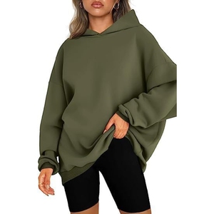 Nuevas Sudaderas con Capucha, Holgadas, Casuales, Acolchadas, para Mujer, a la Moda - Product Image 5