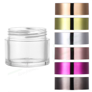 Envase cosmético de plástico PS de 15ml 30ml 60ml 120ml 480ml con tapa de ABS para envasado de crema y loción - Product Image 2