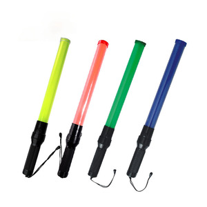 Dùi Cui Cảnh Báo Nhấp Nháy 54Cm Gậy Huỳnh Quang Chỉ Huy Hỏa Hoạn Đèn Led Gậy Giao Thông - Product Image 3