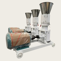 Mini machine de fabrication de granulés pour animaux de ferme (volailles, poissons, porcs, chèvres, bovins, chats) - Machine de granulation d'aliments pour animaux