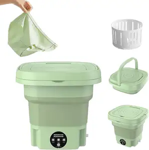 Mini Portable Washer And Dryer Foldable Mini Washing Machine For Baby Clothes