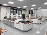 Meubles de poste de travail de conception moderne, tables de laboratoire, mobilier de laboratoire physique et chimique, bancs de travail de laboratoire