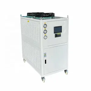 -5 ~ 5C R404A 5HP 10HP 20HP Refrigerador de água industrial refrigerado a ar Glicol para venda