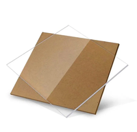 Haute lumière 3mm feuille de plexiglas PMMA feuille acrylique Perspex pour la publicité