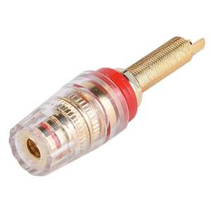 Bevenbi placcato oro connettore del cavo Audio terminale dell'amplificatore spina dell'altoparlante a Banana Jack terminale dell'altoparlante del Post di rilegatura a Banana - Product Image 3