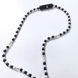 할로윈 LED 해골 발광 목걸이, 반짝이는 해골 목걸이, 할로윈 3가지 발광 모드 도매 - Product Image 5