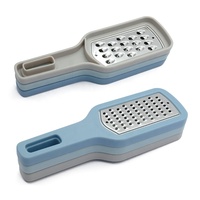 Traditionele Roestvrijstalen Kaasrasp Gember Knoflook Chopper Nootmuskaat Wasabi Rasp Zester Set