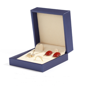 Juego de 3 cajas de joyería multifuncionales en oferta, caja de cuero PU, caja para boda - Product Image 6